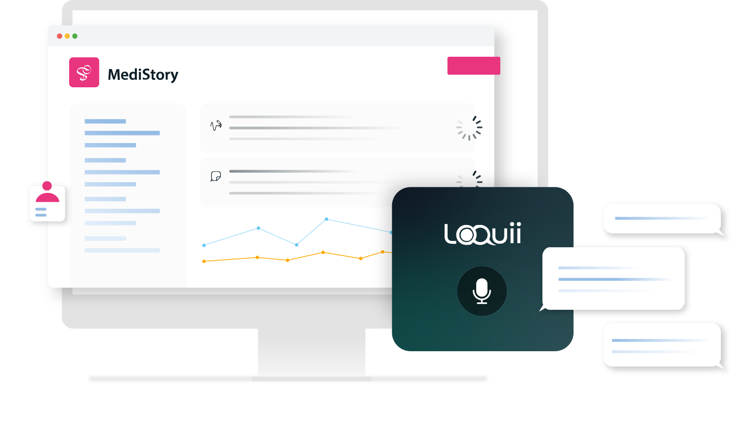 Loquii-medistory Schéma sauvegarde en ligne MS Safe